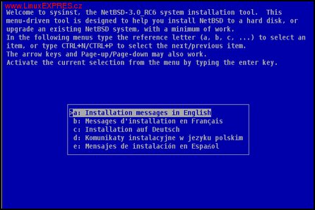 Obrázek: Instalace NetBSD v domU